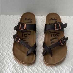 Mad Love Brown  Sandals